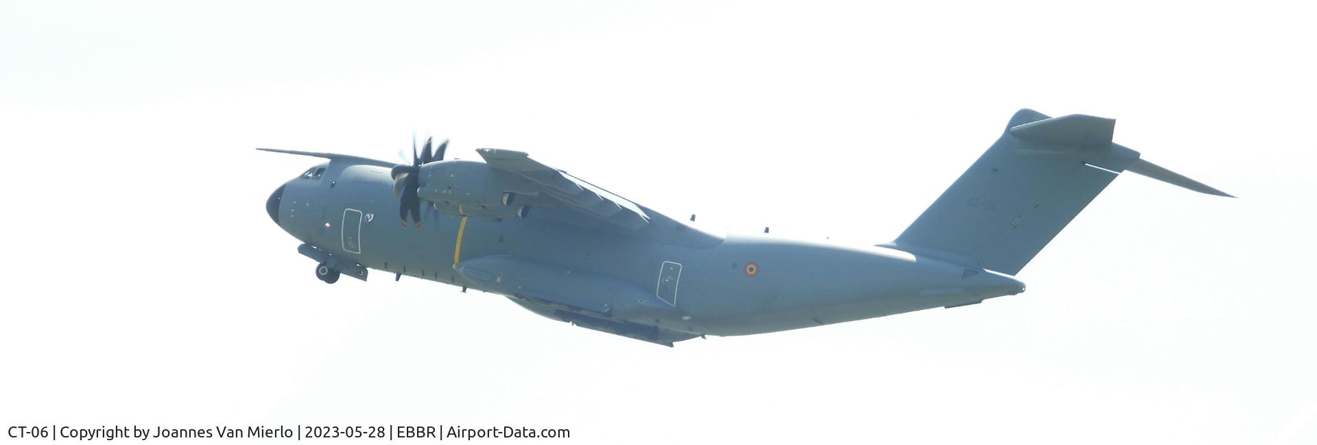 CT-06, 2021 Airbus A400M-180 Atlas C/N 117, T/O EBBR 07L