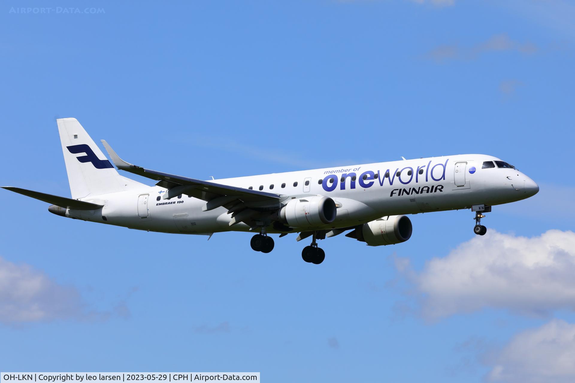 OH-LKN, 2009 Embraer 190LR (ERJ-190-100LR) C/N 19000252, Copenhagen 29.5.2023