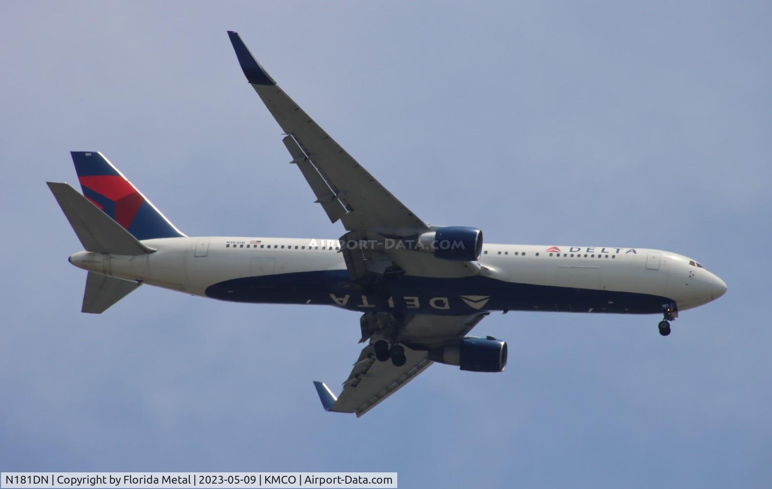 N181DN, 1992 Boeing 767-332 C/N 25986, DAL 763 zx