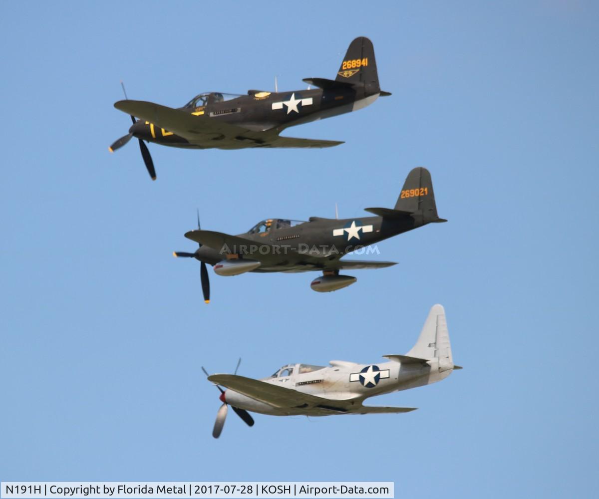 N191H, 1944 Bell P-63A-6-BE Kingcobra C/N 33-11, OSH 2017 zx