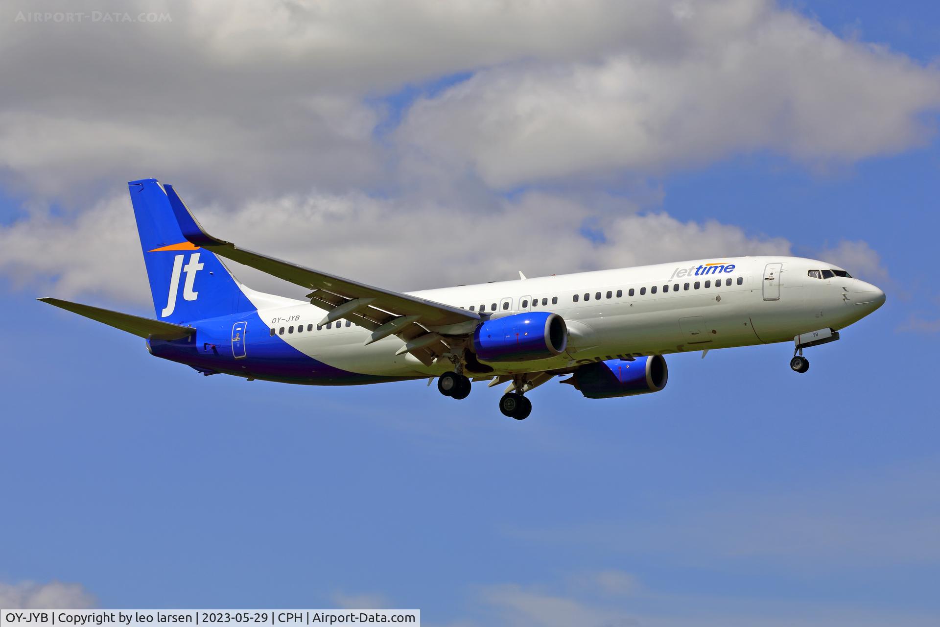 OY-JYB, 2012 Boeing 737-8KN C/N 40254, Copenhagen 29.5.2023