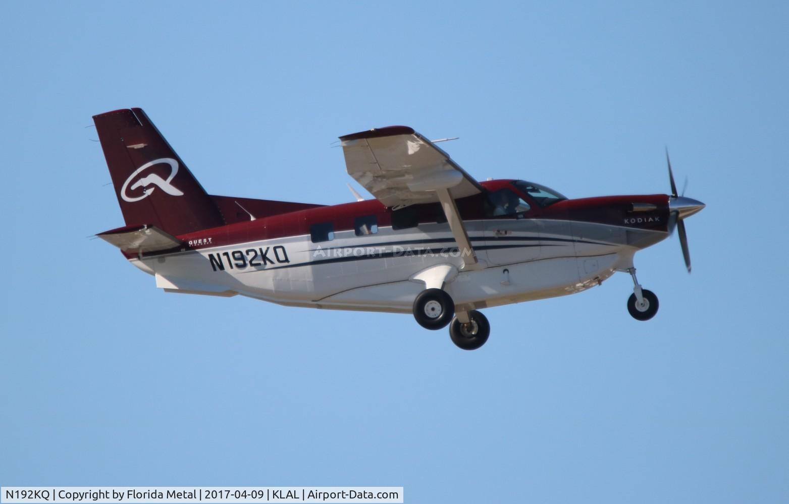 N192KQ, 2016 Quest Kodiak 100 C/N 100-0192, Kodiak 100 zx