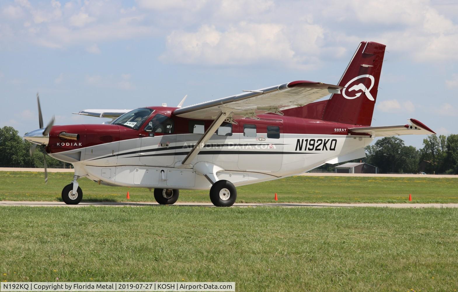 N192KQ, 2016 Quest Kodiak 100 C/N 100-0192, Kodiak 100 zx