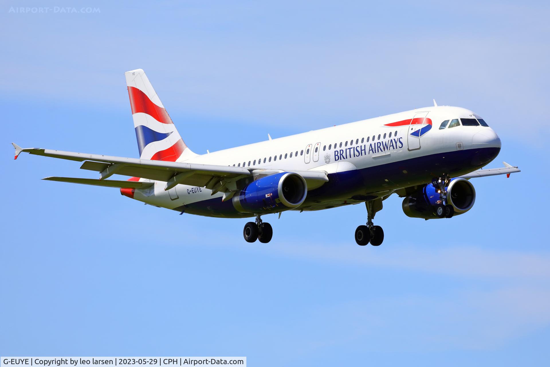 G-EUYE, 2009 Airbus A320-232 C/N 3912, Copenhagen 29.5.2023