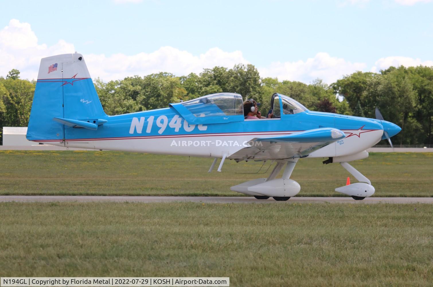 N194GL, 2003 Vans RV-9A C/N 90118, RV-9A zx