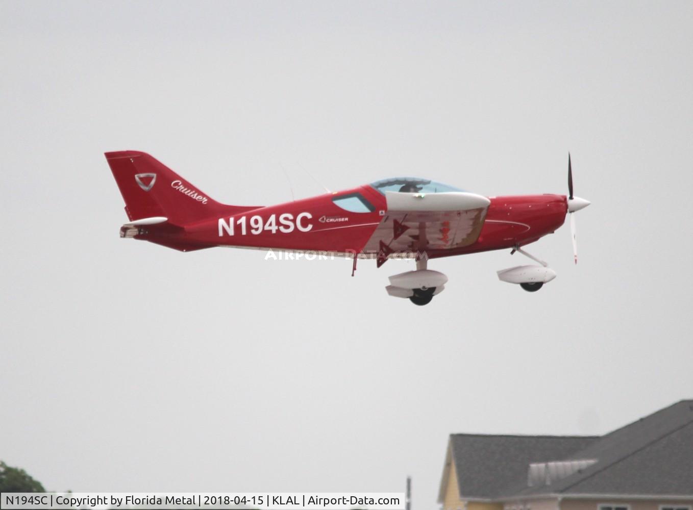 N194SC, 2017 Czech Sport Aircraft SportCruiser C/N C0598, SportCruiser zx