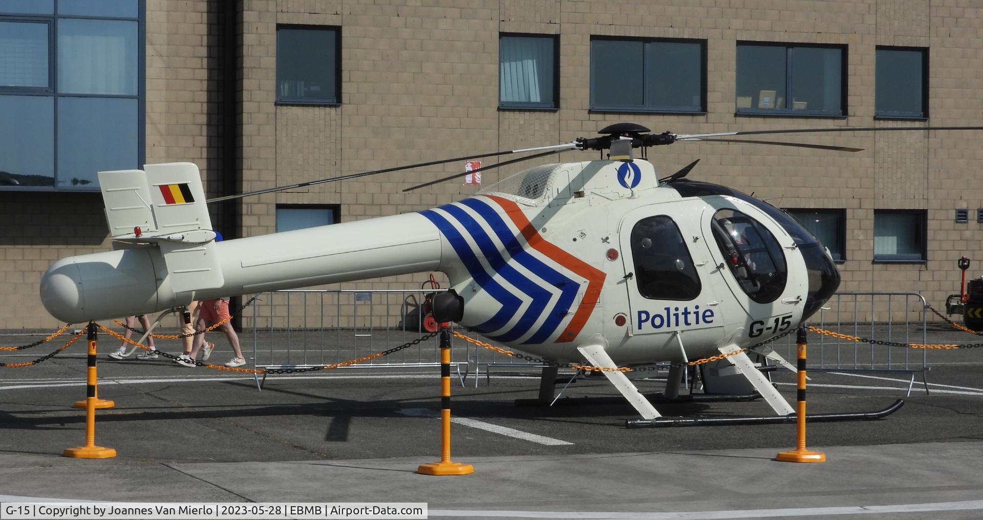 G-15, 2000 McDonnell Douglas MD-520N C/N 0087, Melsbroek