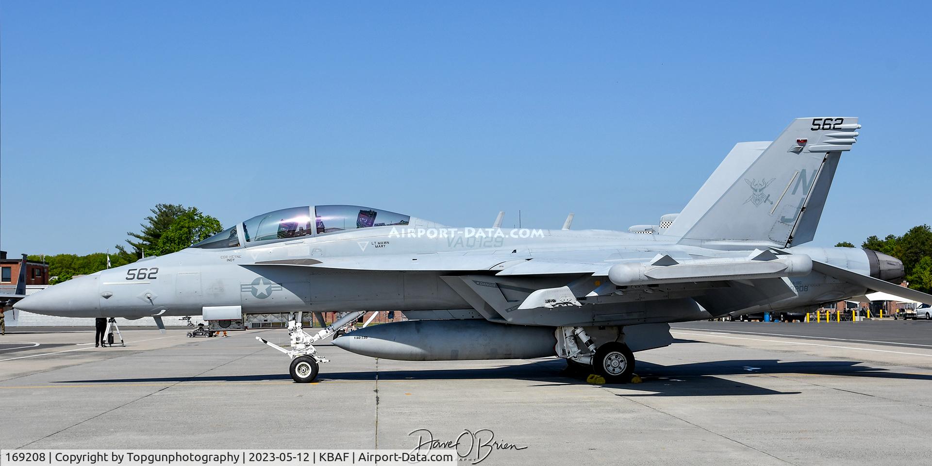 169208, Boeing EA-18G Growler C/N G-141, VAQ-198 out of NAS Whidbey Island