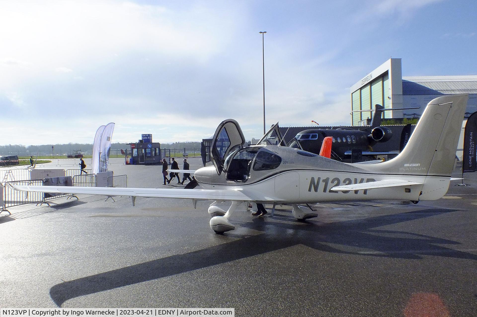 N123VP, 2019 Cirrus SR-22T GTS Platinum C/N 1914, Cirrus SR22T GTS Platinum at the AERO 2023, Friedrichshafen