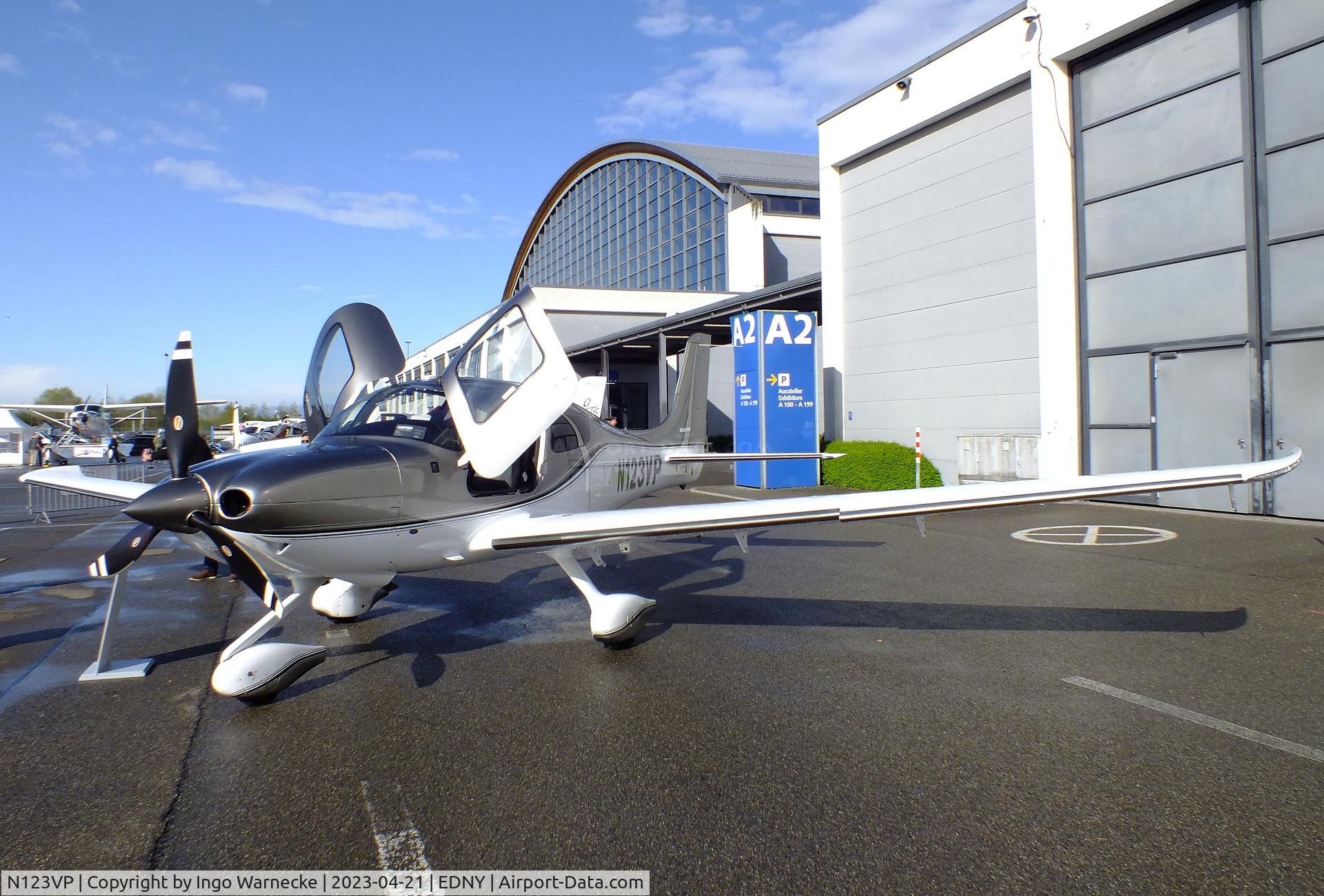 N123VP, 2019 Cirrus SR-22T GTS Platinum C/N 1914, Cirrus SR22T GTS Platinum at the AERO 2023, Friedrichshafen