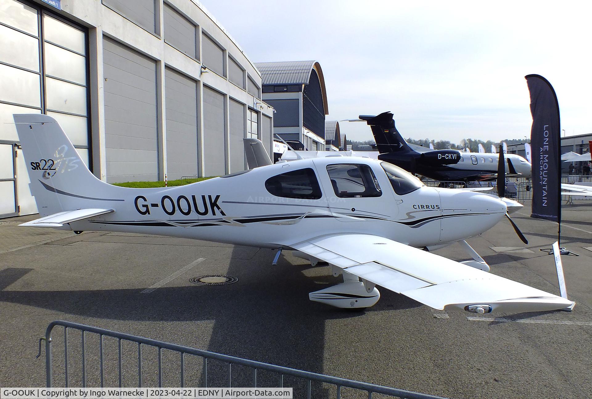 G-OOUK, 2005 Cirrus SR22 GTS C/N 1463, Cirrus SR22 GTS at the AERO 2023, Friedrichshafen