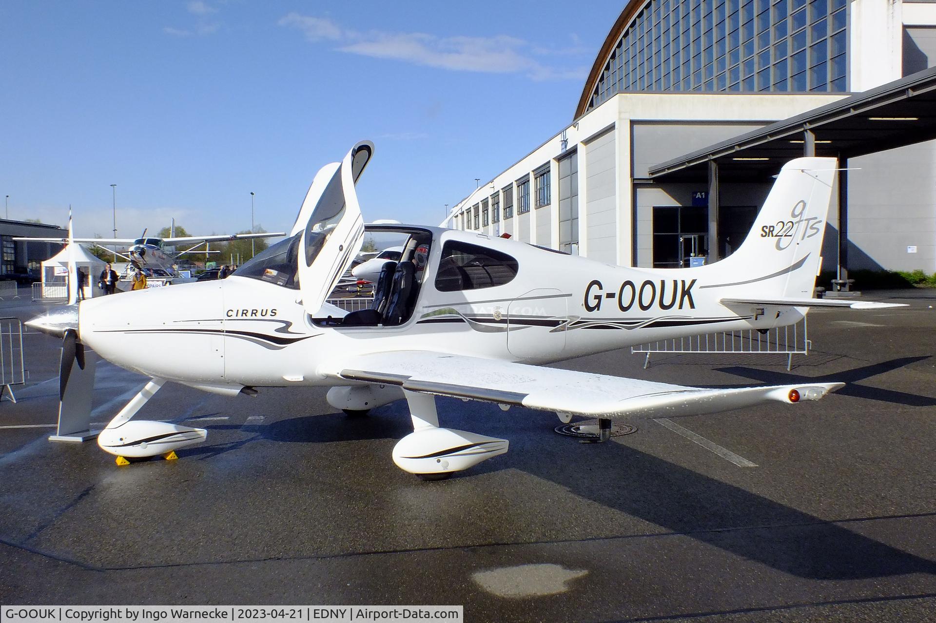 G-OOUK, 2005 Cirrus SR22 GTS C/N 1463, Cirrus SR22 GTS at the AERO 2023, Friedrichshafen