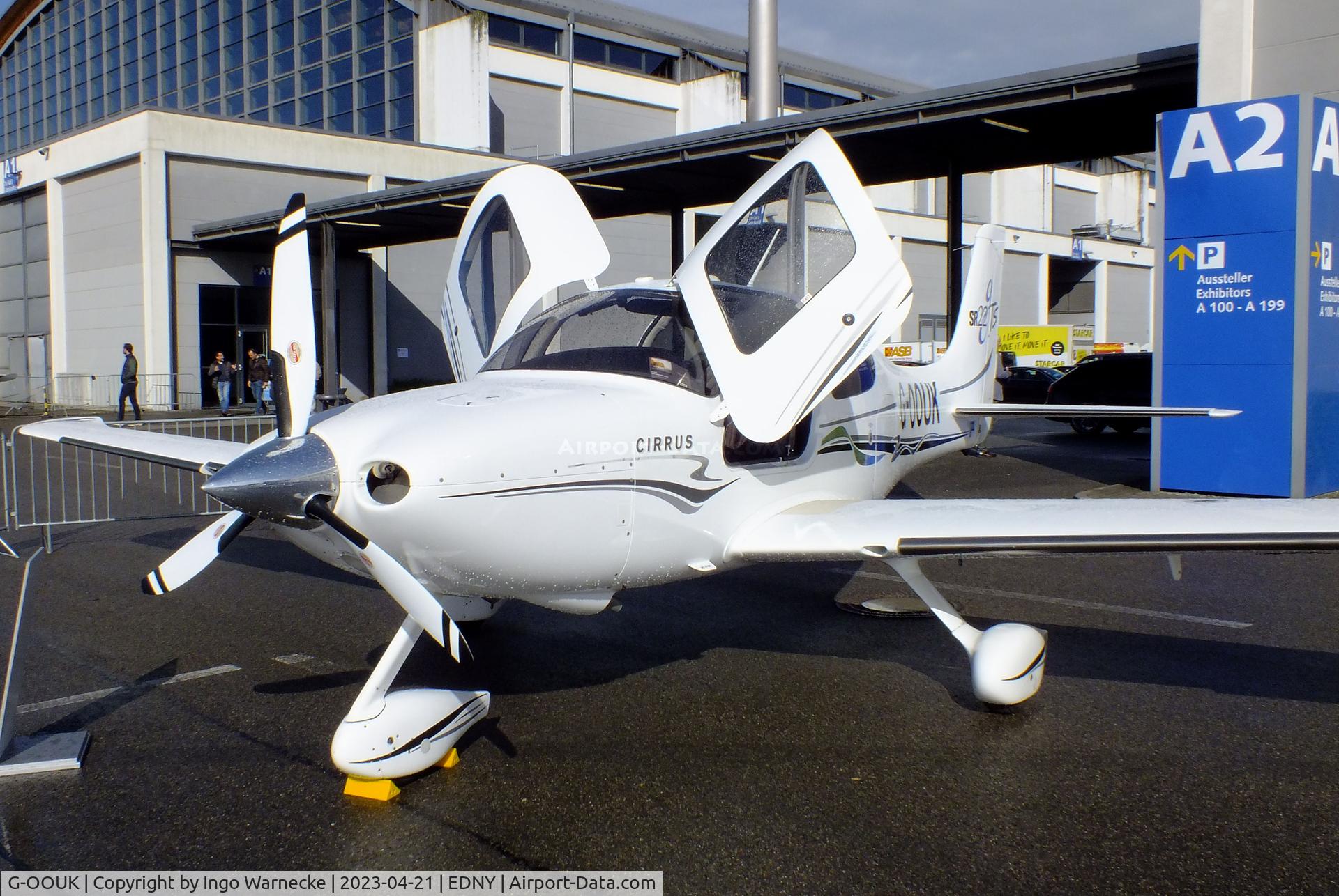 G-OOUK, 2005 Cirrus SR22 GTS C/N 1463, Cirrus SR22 GTS at the AERO 2023, Friedrichshafen