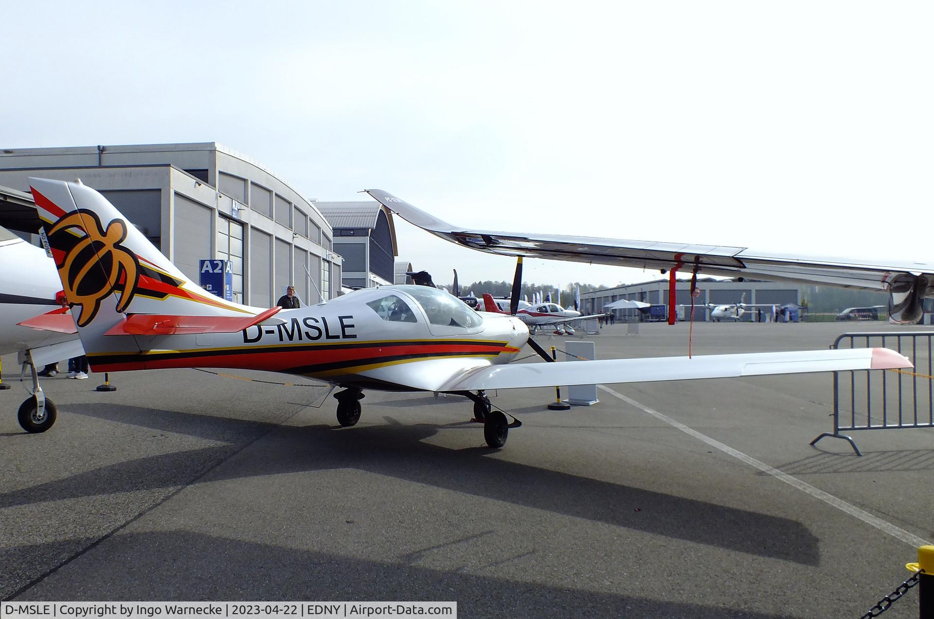 D-MSLE, 2019 JMB Aircraft VL-3 Evolution C/N not found_D-MSLE, Aveko / JMB VL-3 Evolution at the AERO 2023, Friedrichshafen