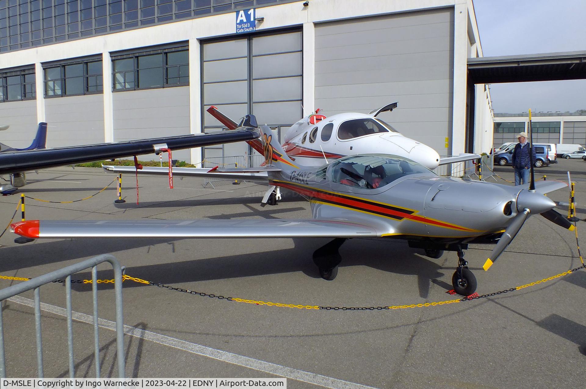 D-MSLE, 2019 JMB Aircraft VL-3 Evolution C/N not found_D-MSLE, Aveko / JMB VL-3 Evolution at the AERO 2023, Friedrichshafen