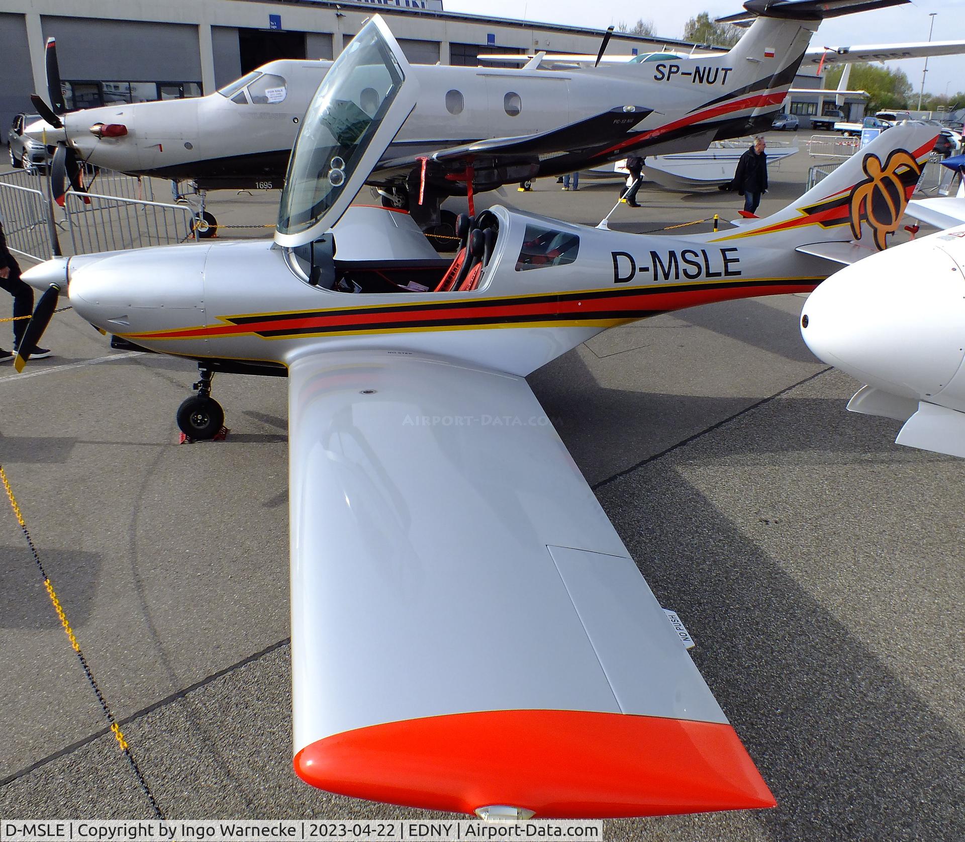 D-MSLE, 2019 JMB Aircraft VL-3 Evolution C/N not found_D-MSLE, Aveko / JMB VL-3 Evolution at the AERO 2023, Friedrichshafen
