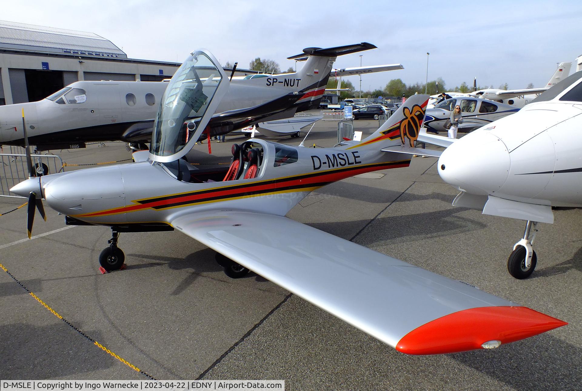 D-MSLE, 2019 JMB Aircraft VL-3 Evolution C/N not found_D-MSLE, Aveko / JMB VL-3 Evolution at the AERO 2023, Friedrichshafen