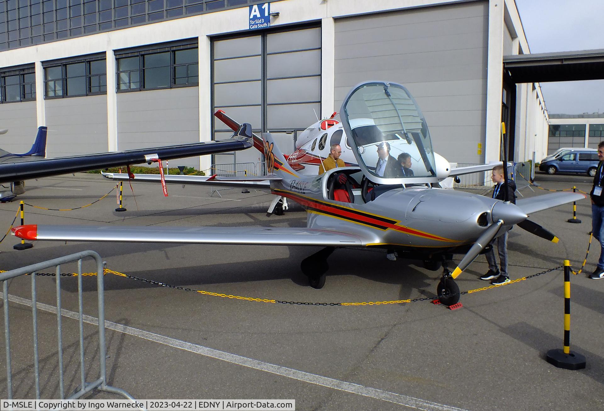 D-MSLE, 2019 JMB Aircraft VL-3 Evolution C/N not found_D-MSLE, Aveko / JMB VL-3 Evolution at the AERO 2023, Friedrichshafen