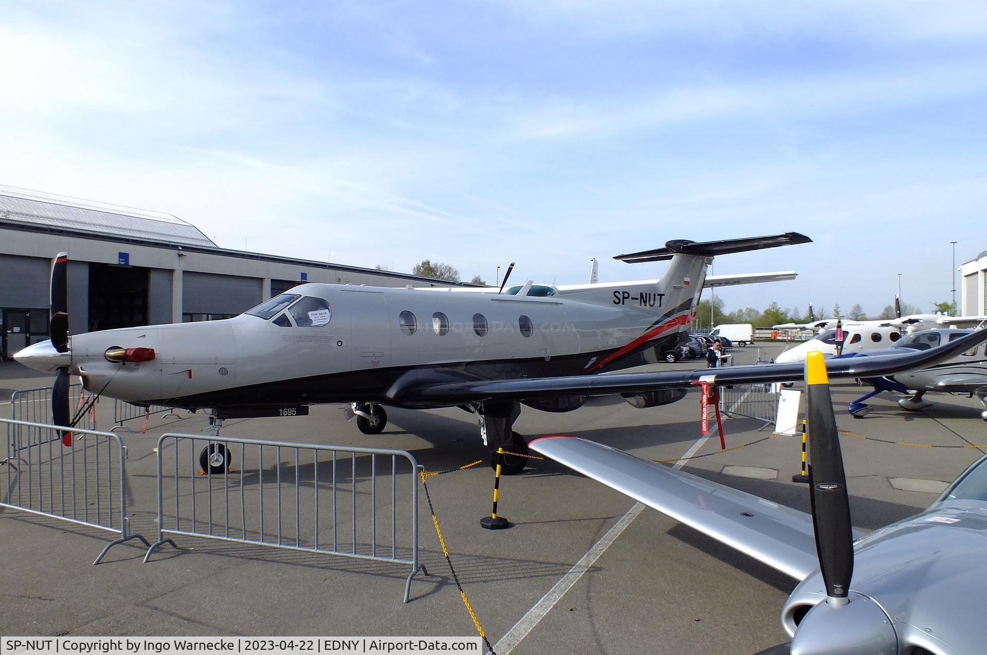 SP-NUT, 2017 Pilatus PC-12/47E C/N 1695, Pilatus PC-12/47E at the AERO 2023, Friedrichshafen