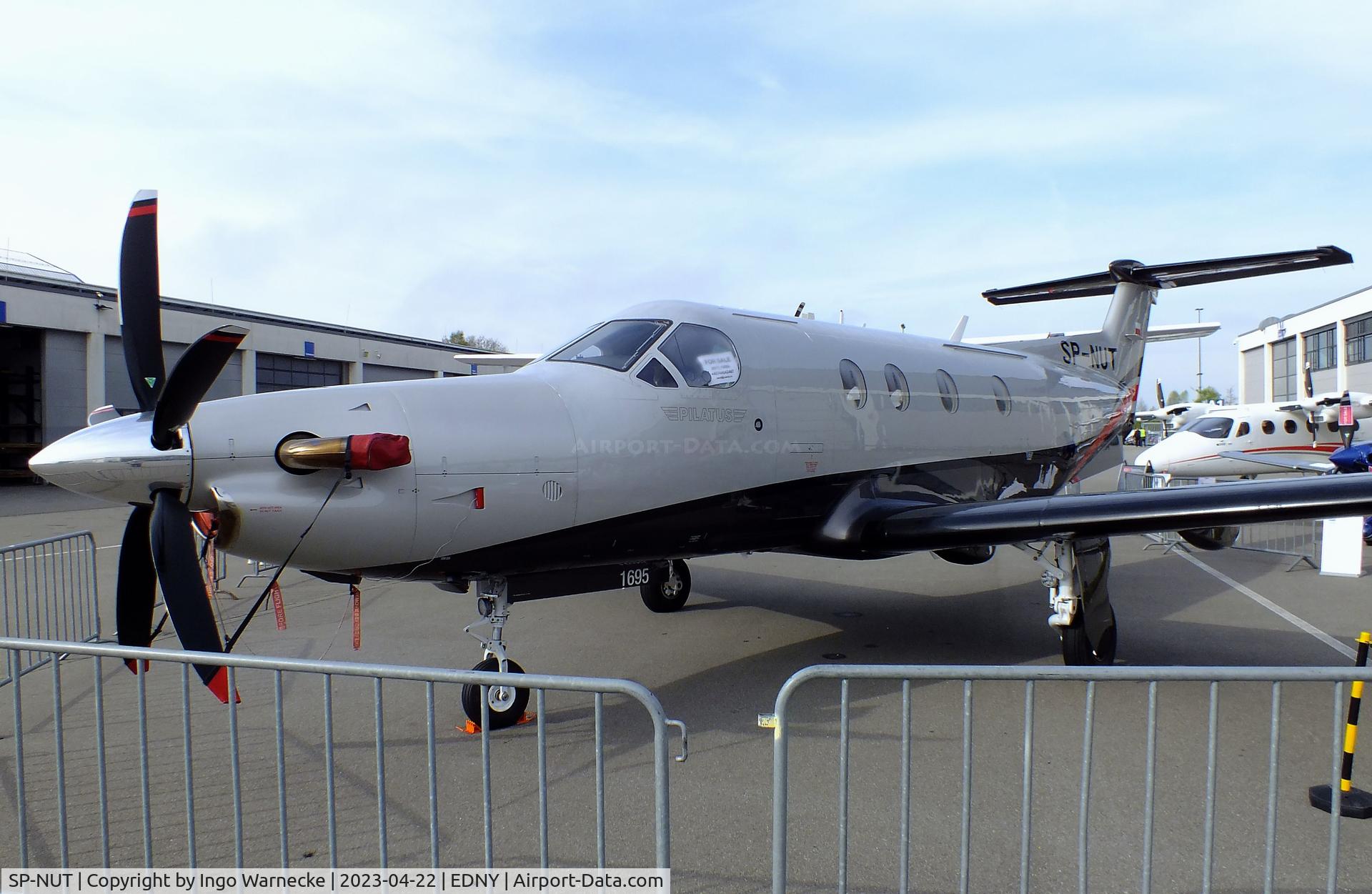 SP-NUT, 2017 Pilatus PC-12/47E C/N 1695, Pilatus PC-12/47E at the AERO 2023, Friedrichshafen