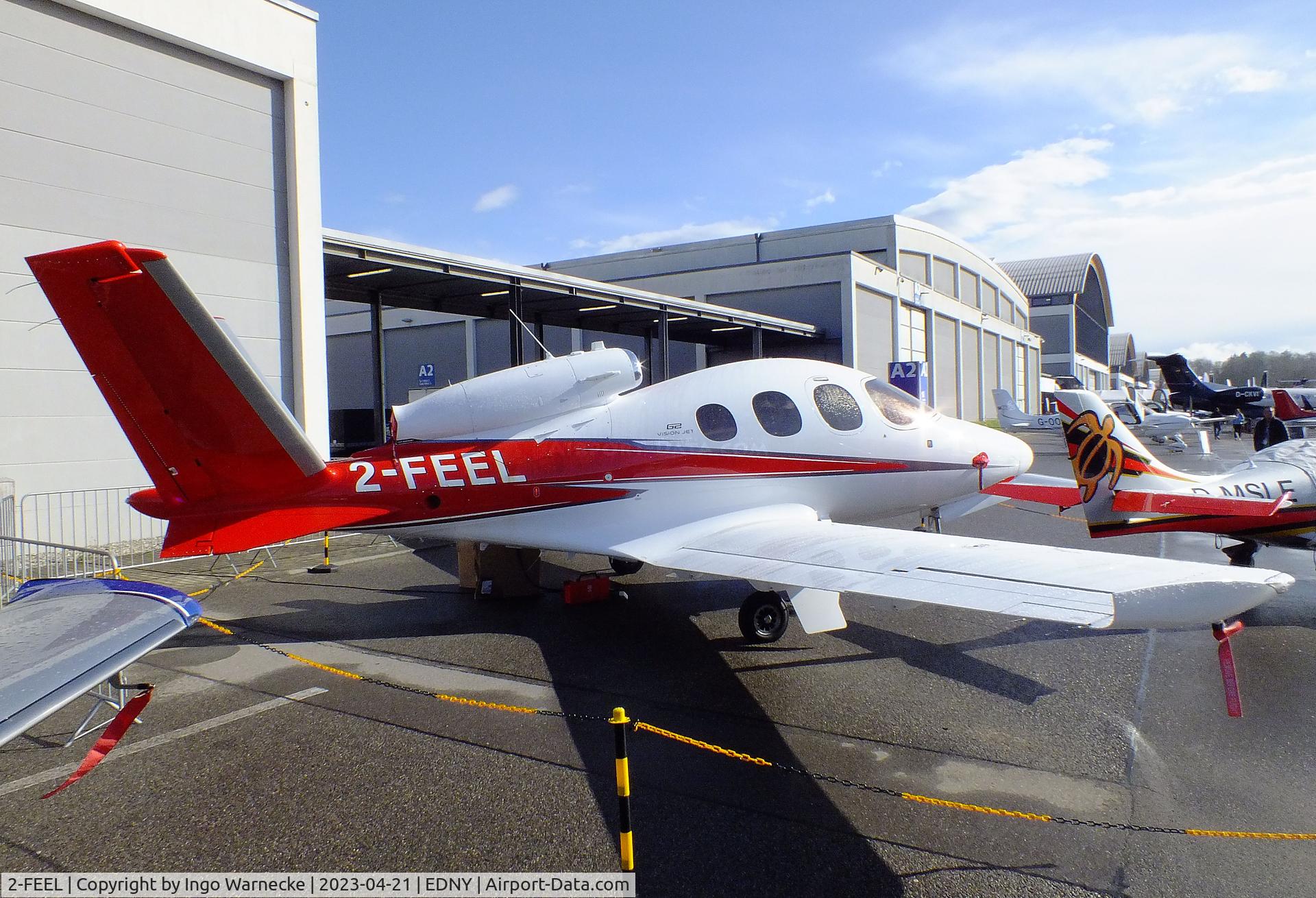 2-FEEL, 2019 Cirrus SF50 Vision C/N 0120, Cirrus SF50 G2 Vision Jet at the AERO 2023, Friedrichshafen