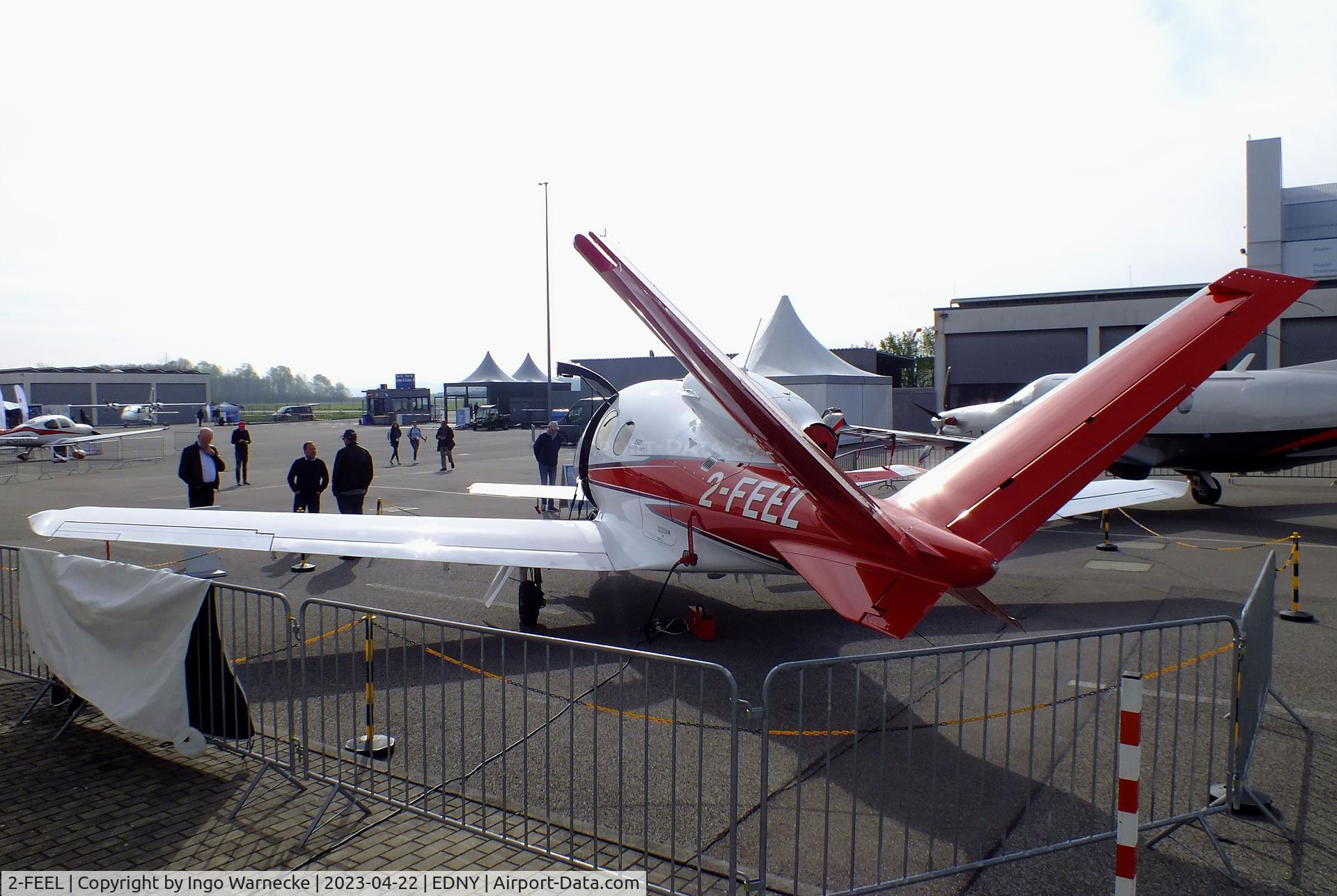 2-FEEL, 2019 Cirrus SF50 Vision C/N 0120, Cirrus SF50 G2 Vision Jet at the AERO 2023, Friedrichshafen
