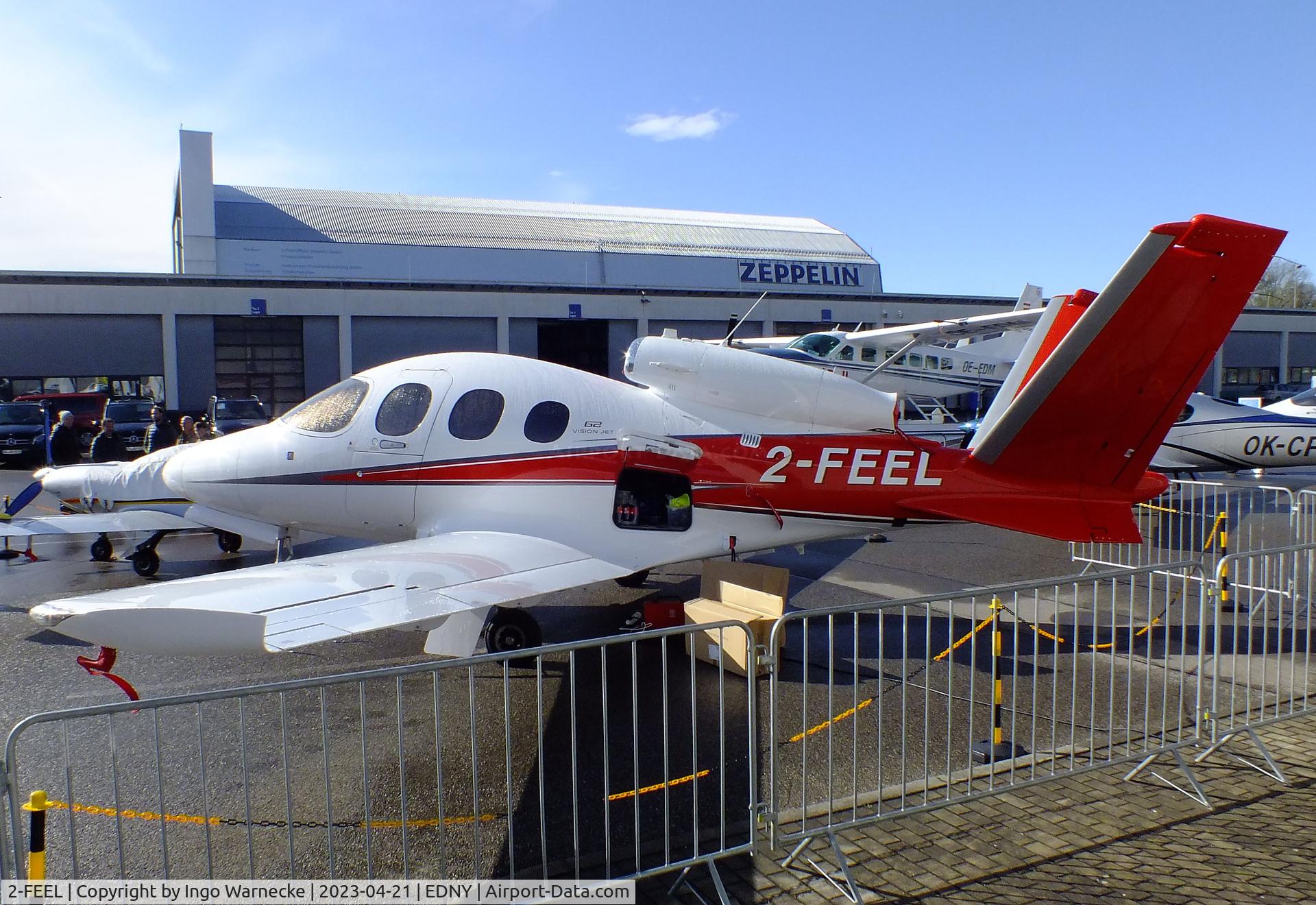 2-FEEL, 2019 Cirrus SF50 Vision C/N 0120, Cirrus SF50 G2 Vision Jet at the AERO 2023, Friedrichshafen