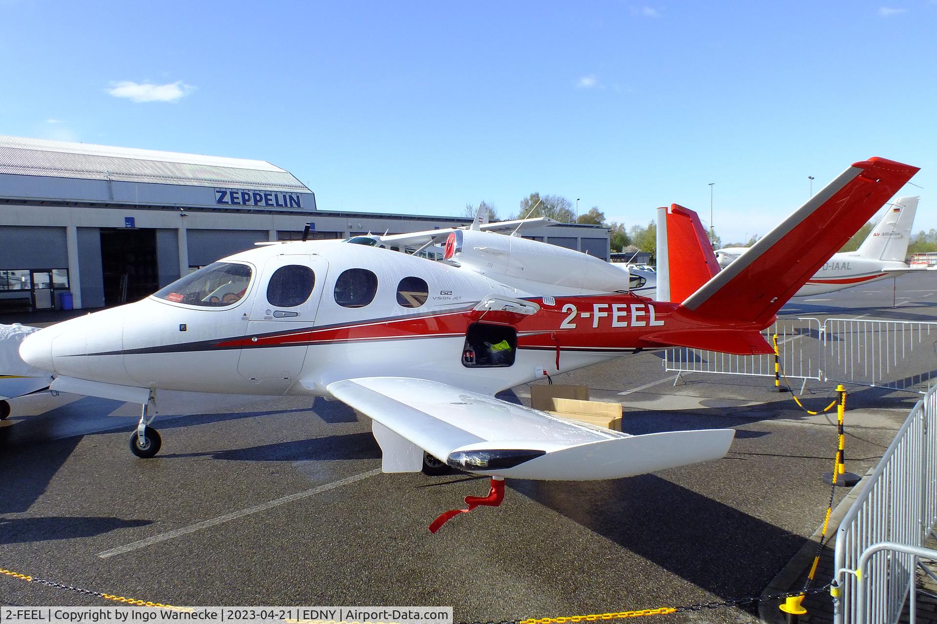 2-FEEL, 2019 Cirrus SF50 Vision C/N 0120, Cirrus SF50 G2 Vision Jet at the AERO 2023, Friedrichshafen