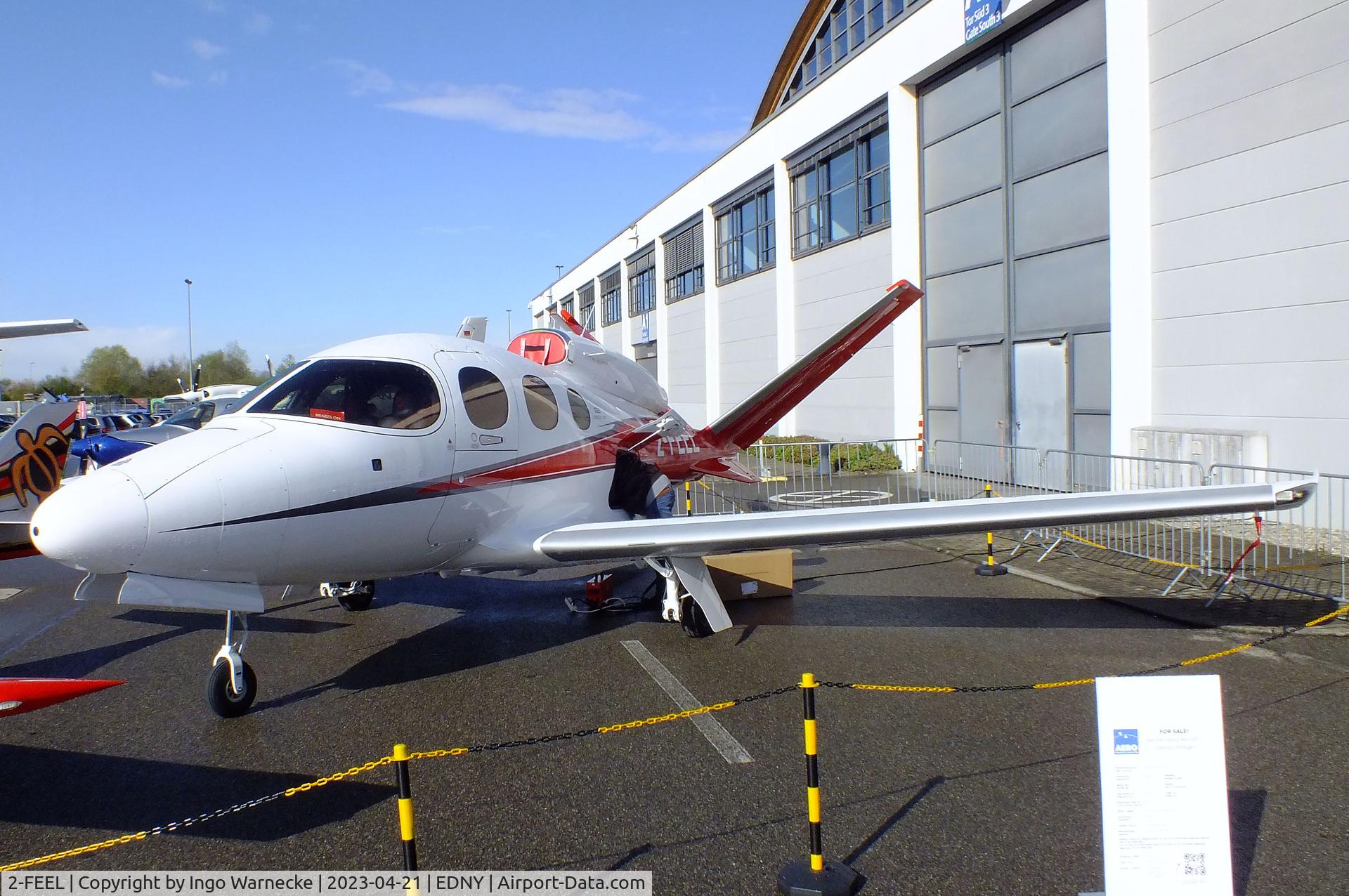 2-FEEL, 2019 Cirrus SF50 Vision C/N 0120, Cirrus SF50 G2 Vision Jet at the AERO 2023, Friedrichshafen