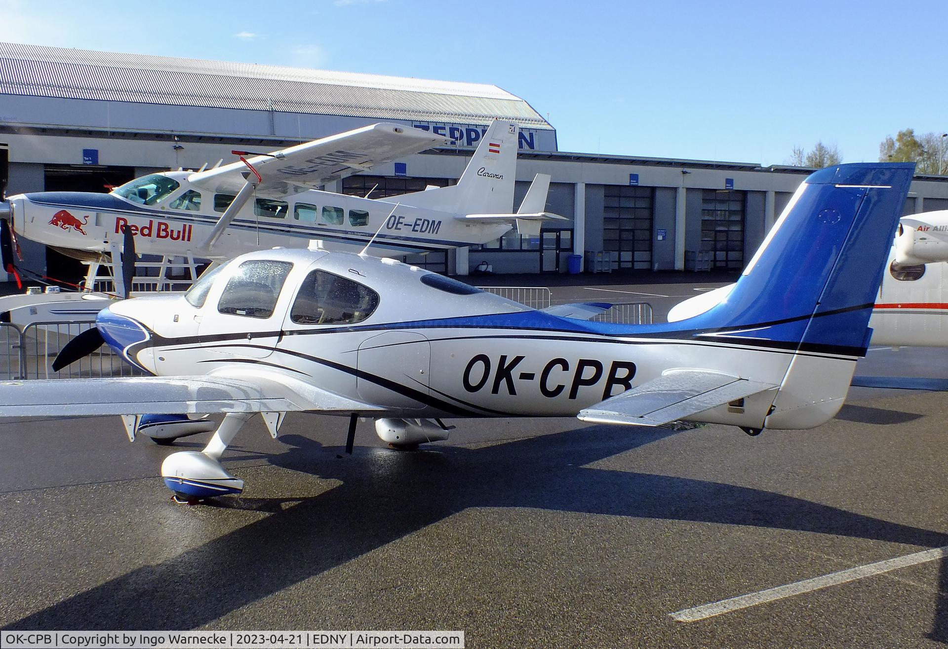 OK-CPB, 2014 Cirrus SR-22T GTS Platinum C/N 993, Cirrus SR22T GTS Platinum at the AERO 2023, Friedrichshafen
