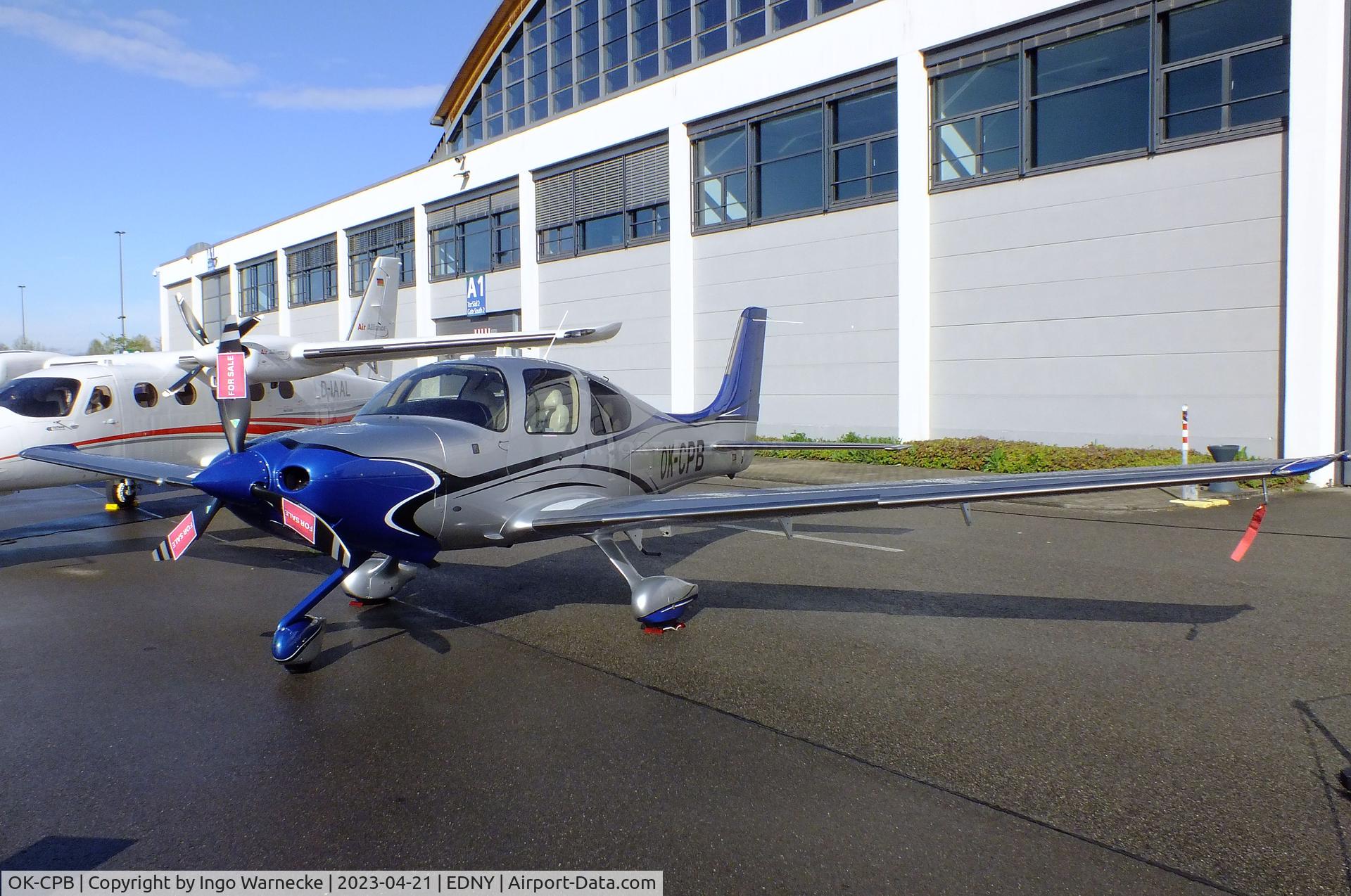 OK-CPB, 2014 Cirrus SR-22T GTS Platinum C/N 993, Cirrus SR22T GTS Platinum at the AERO 2023, Friedrichshafen