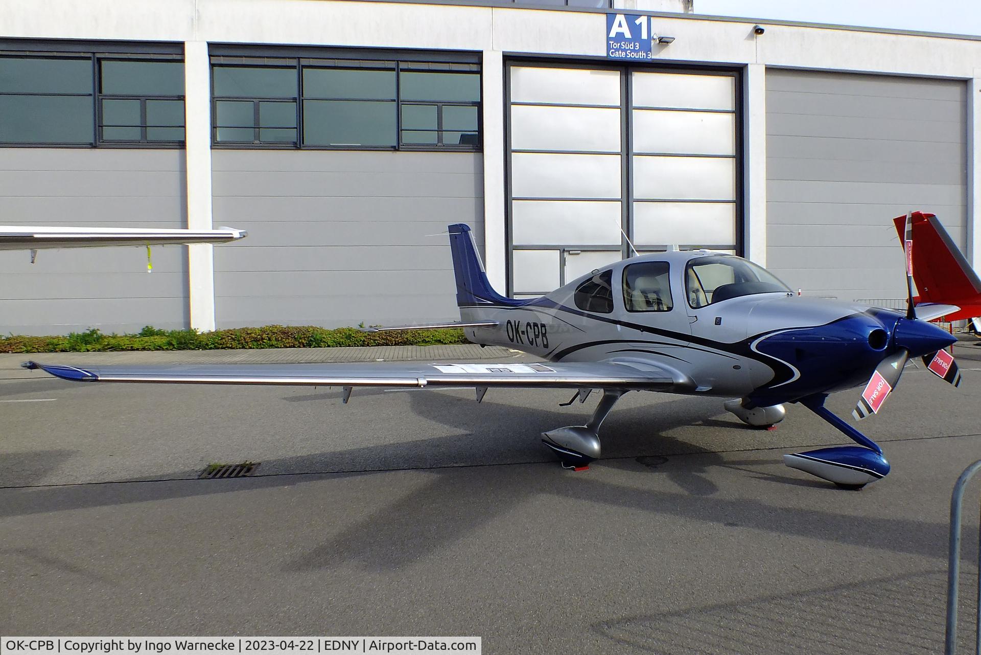 OK-CPB, 2014 Cirrus SR-22T GTS Platinum C/N 993, Cirrus SR22T GTS Platinum at the AERO 2023, Friedrichshafen