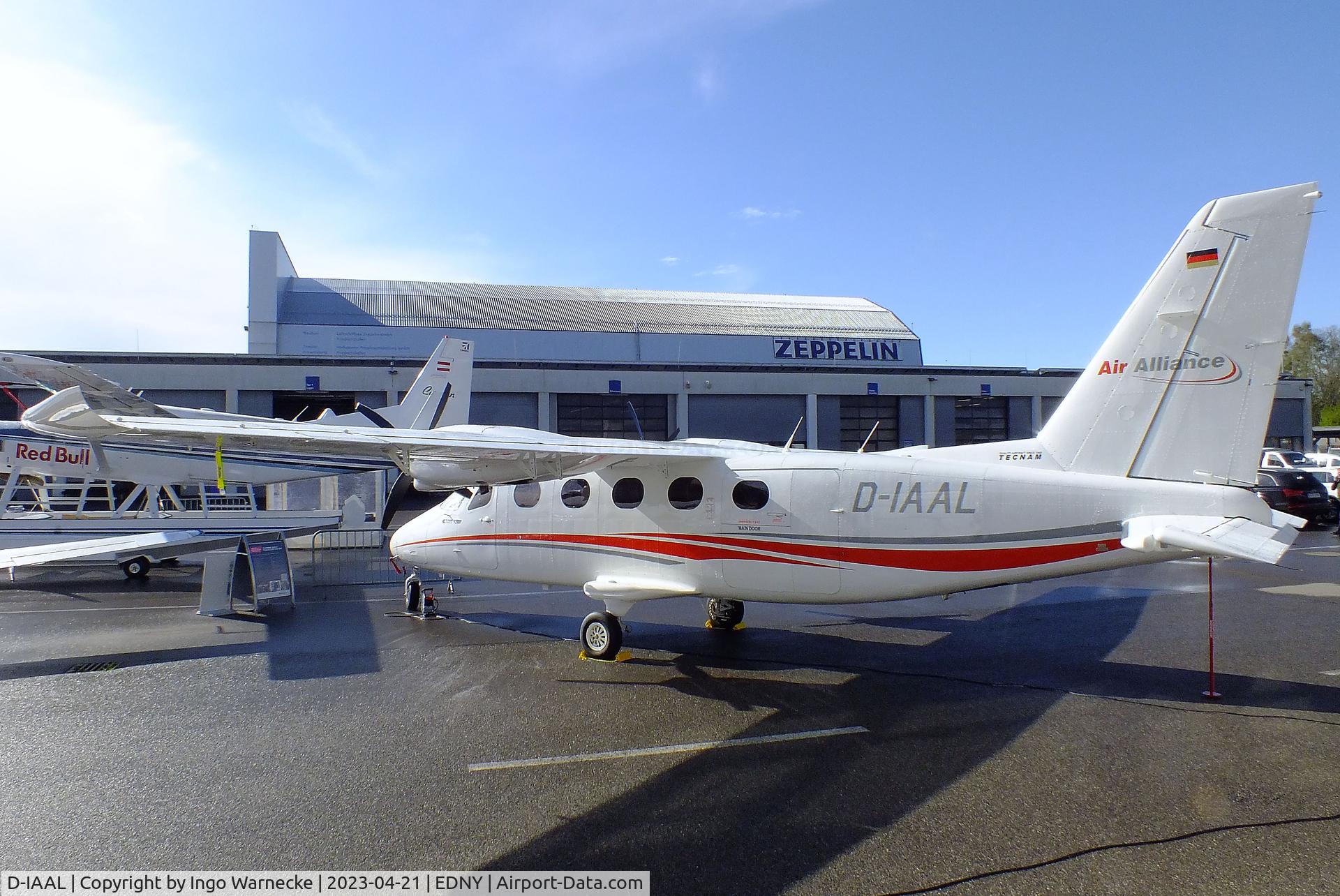 D-IAAL, 2021 Tecnam P2012 Traveller C/N 030, Tecnam P2012 Traveller of Air Alliance at the AERO 2023, Friedrichshafen