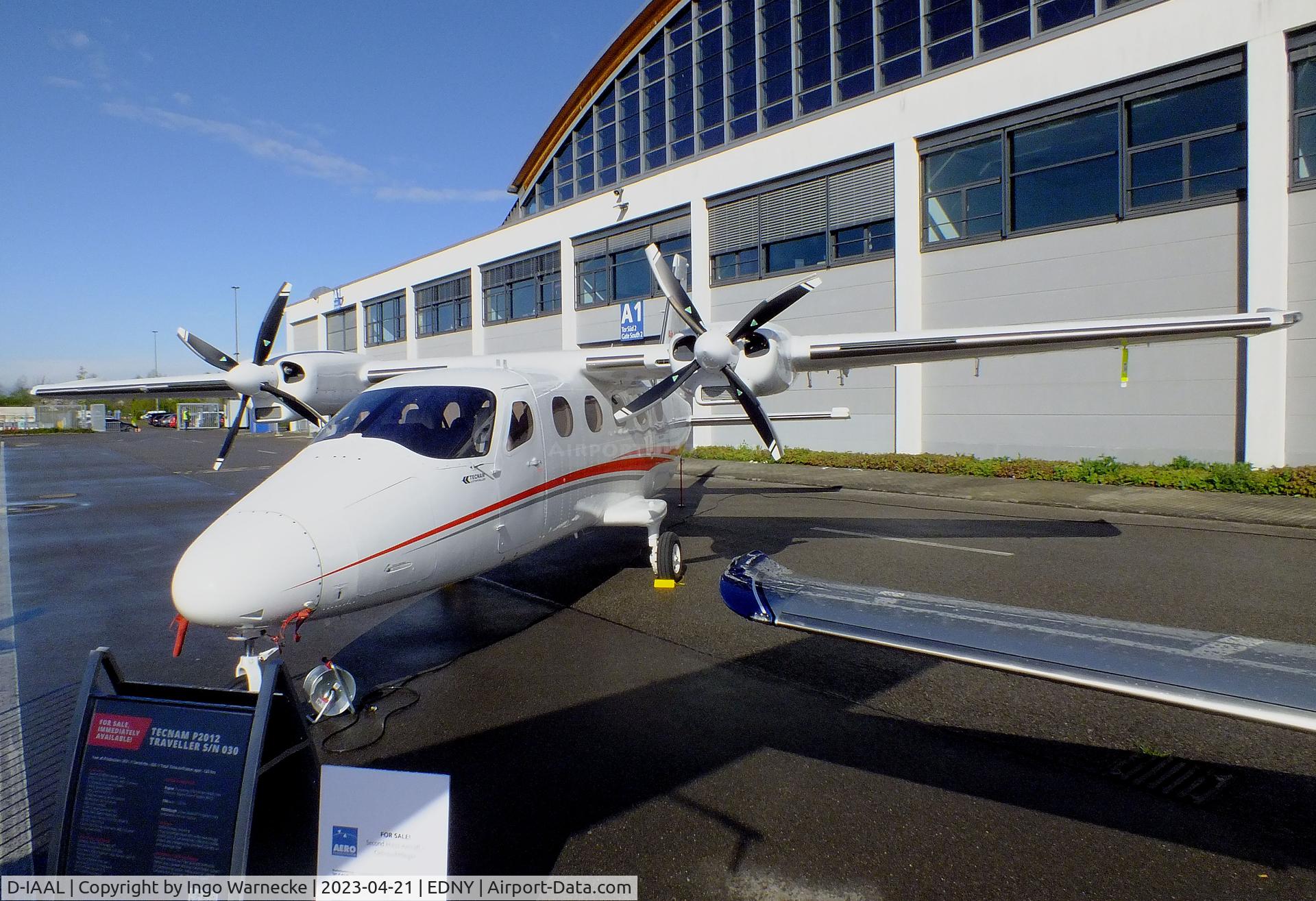 D-IAAL, 2021 Tecnam P2012 Traveller C/N 030, Tecnam P2012 Traveller of Air Alliance at the AERO 2023, Friedrichshafen