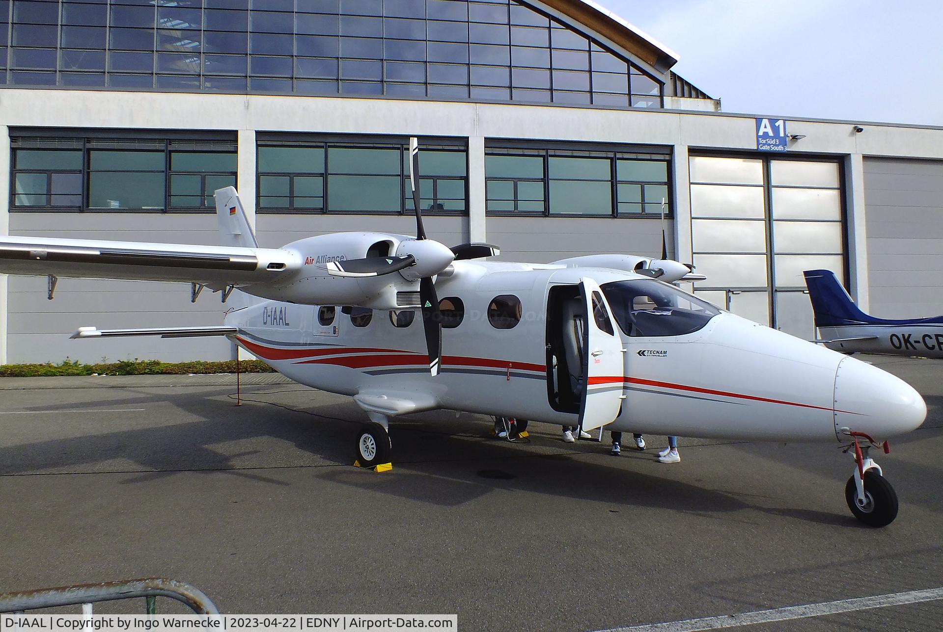 D-IAAL, 2021 Tecnam P2012 Traveller C/N 030, Tecnam P2012 Traveller of Air Alliance at the AERO 2023, Friedrichshafen
