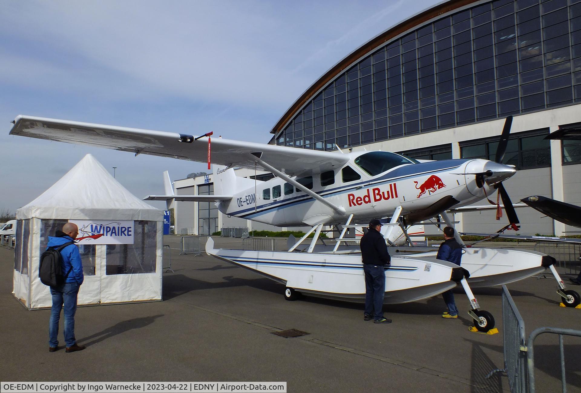 OE-EDM, 1996 Cessna 208 Caravan 1 C/N 20800257, Cessna 208 Caravan 1 on amphibious floats at the AERO 2023, Friedrichshafen