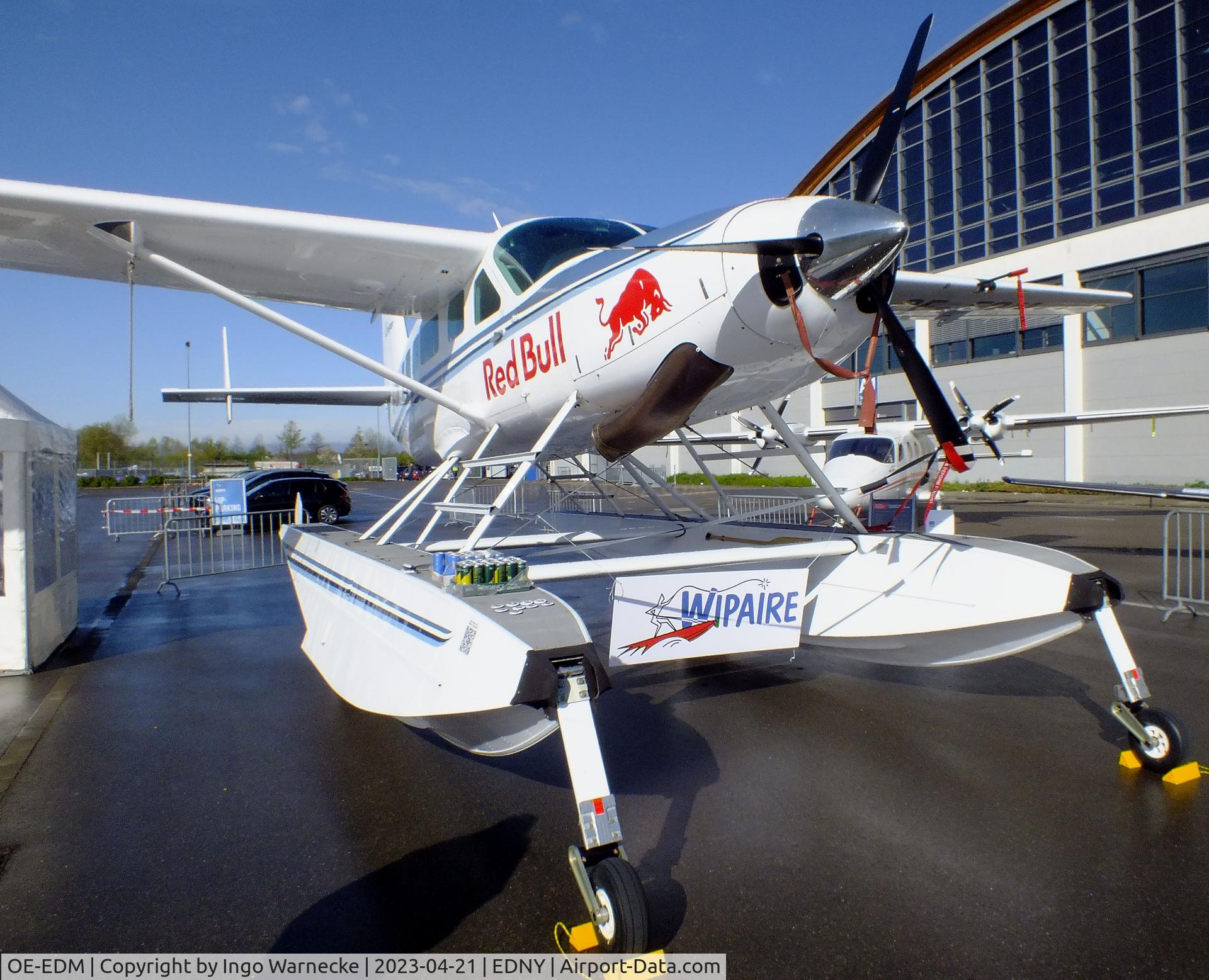 OE-EDM, 1996 Cessna 208 Caravan 1 C/N 20800257, Cessna 208 Caravan 1 on amphibious floats at the AERO 2023, Friedrichshafen