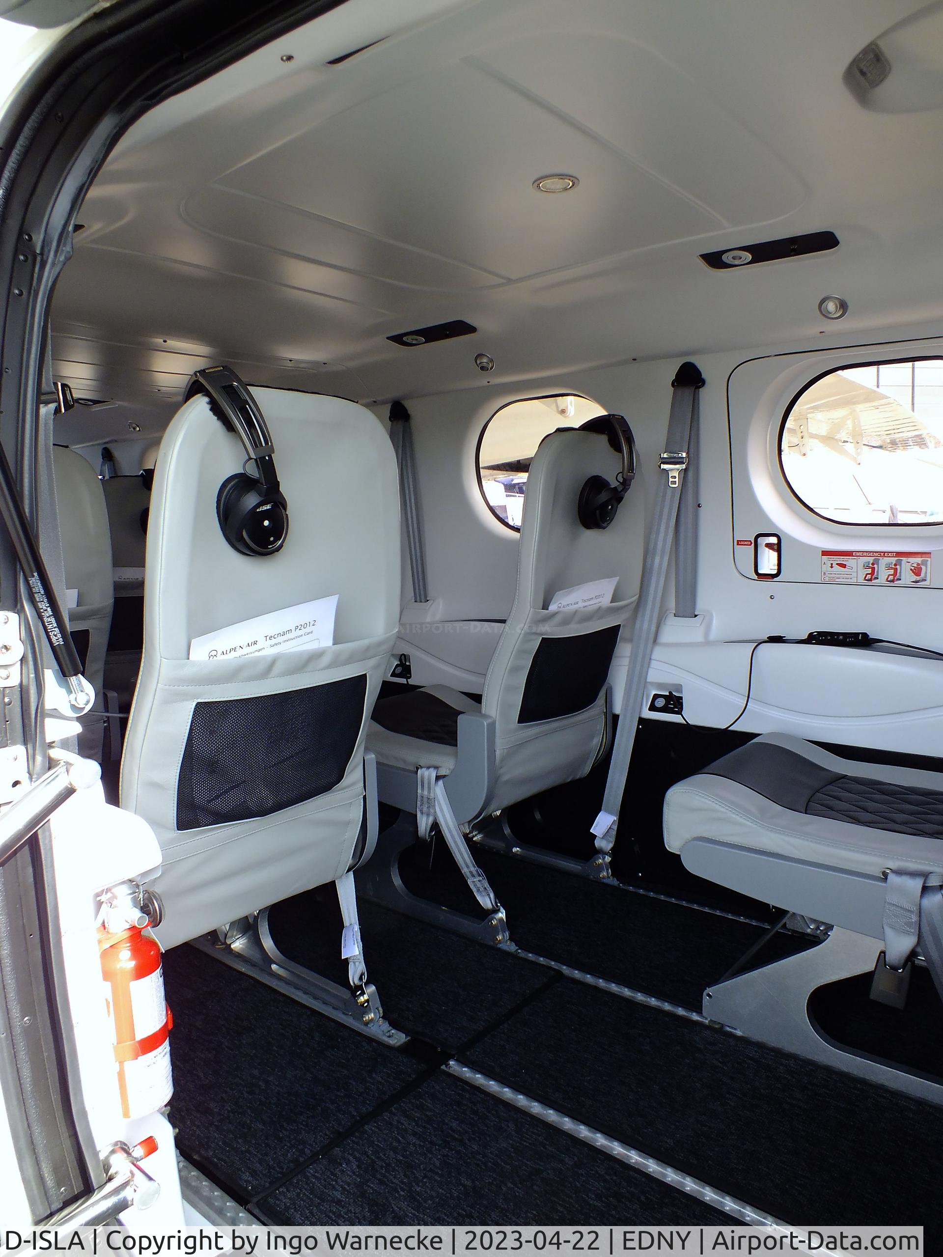 D-ISLA, 2021 Tecnam P-2012 Traveller C/N 035, Tecnam P2012 Traveller of Alpen Air at the AERO 2023, Friedrichshafen #i
