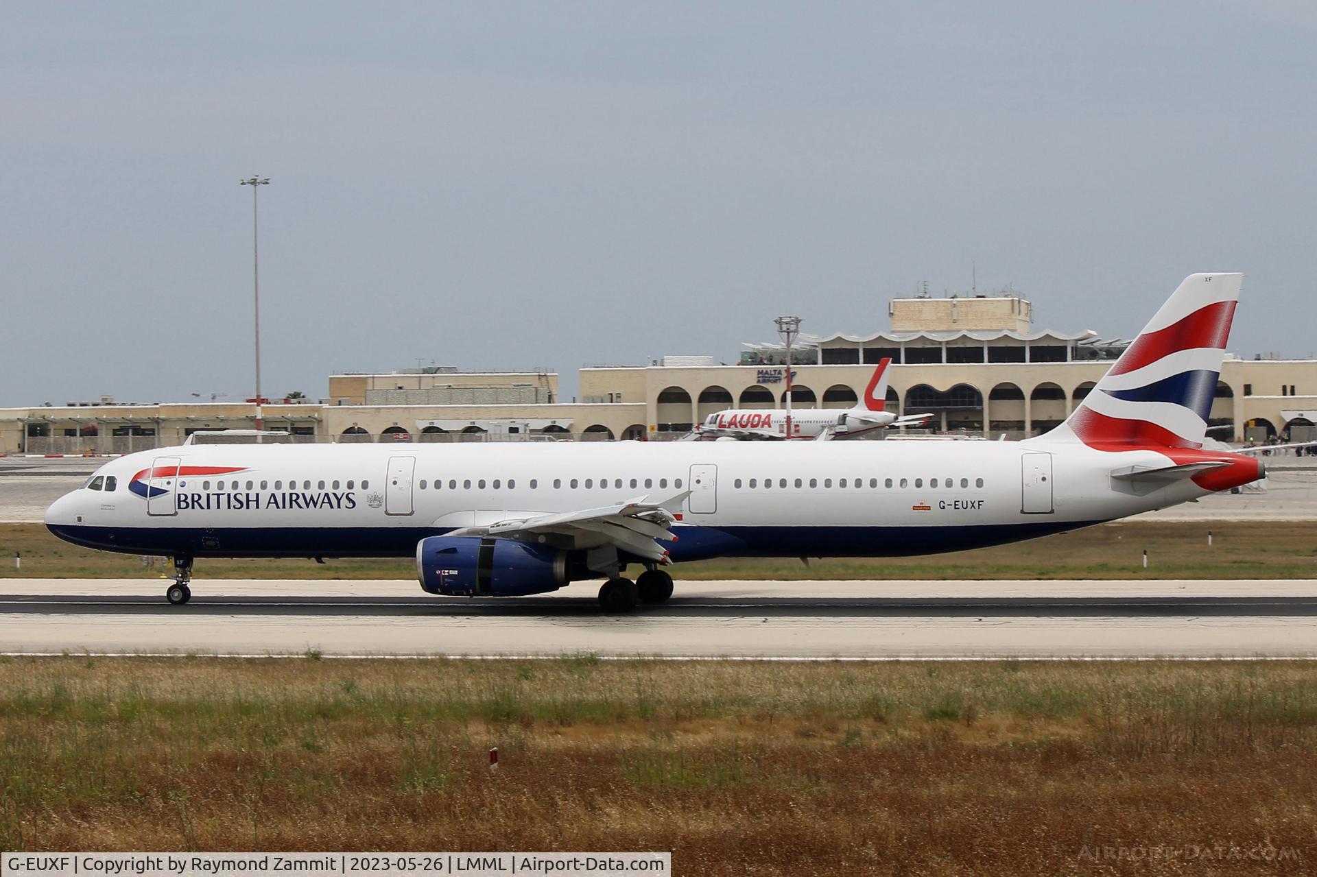 G-EUXF, 2004 Airbus A321-231 C/N 2324, A321 G-EUXF British Airways