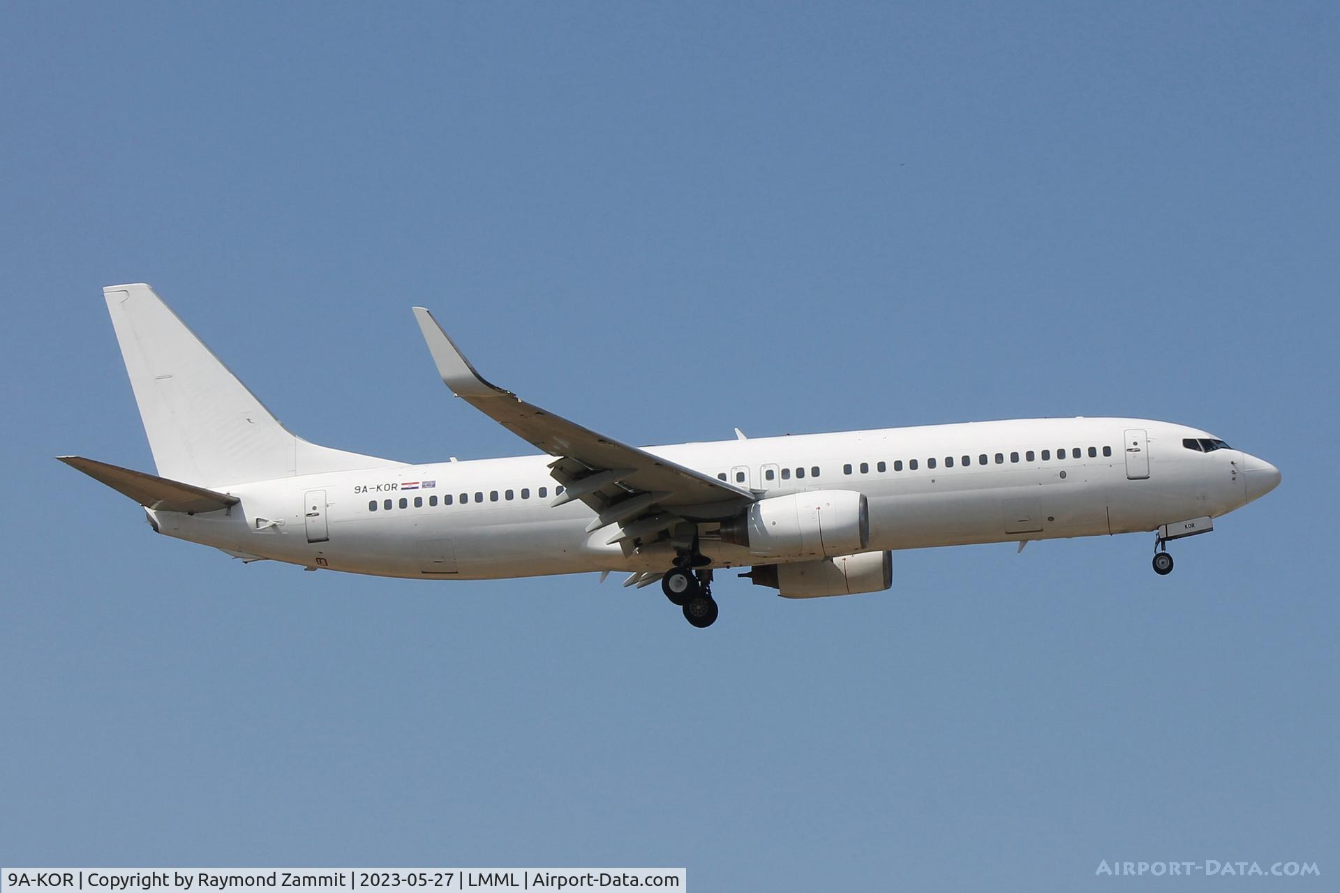 9A-KOR, 2006 Boeing 737-8GJ C/N 34899, B737-800 9A-KOR ETF Airways