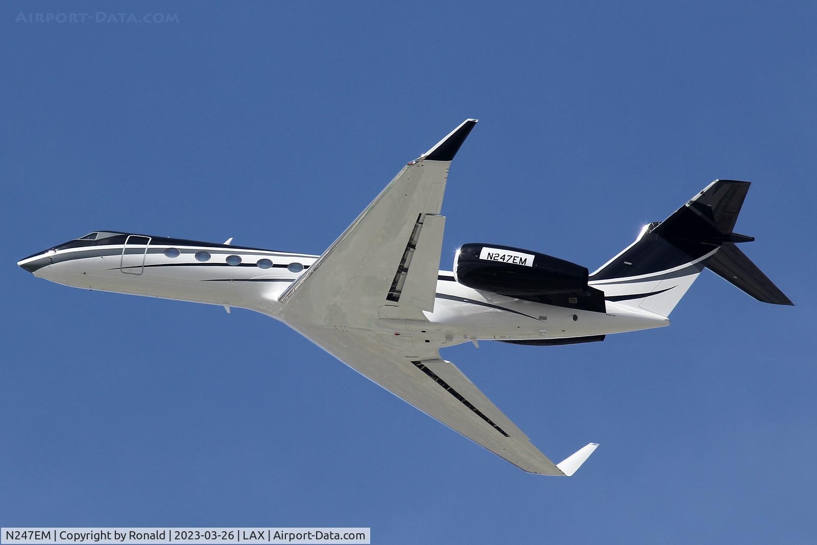 N247EM, 1987 Gulfstream Aerospace G-IV C/N 1045, at lax