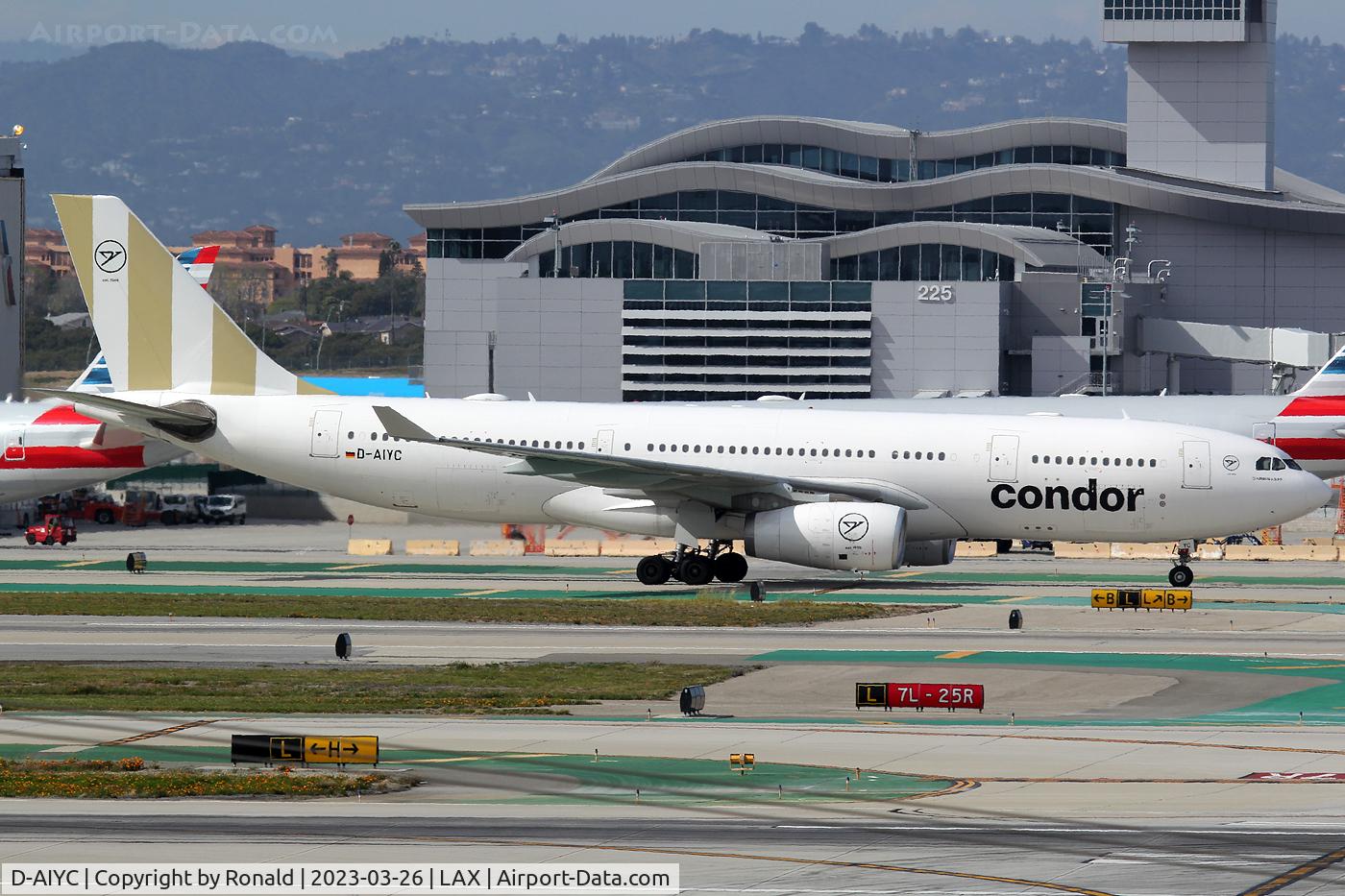 D-AIYC, 2008 Airbus A330-243 C/N 975, at lax