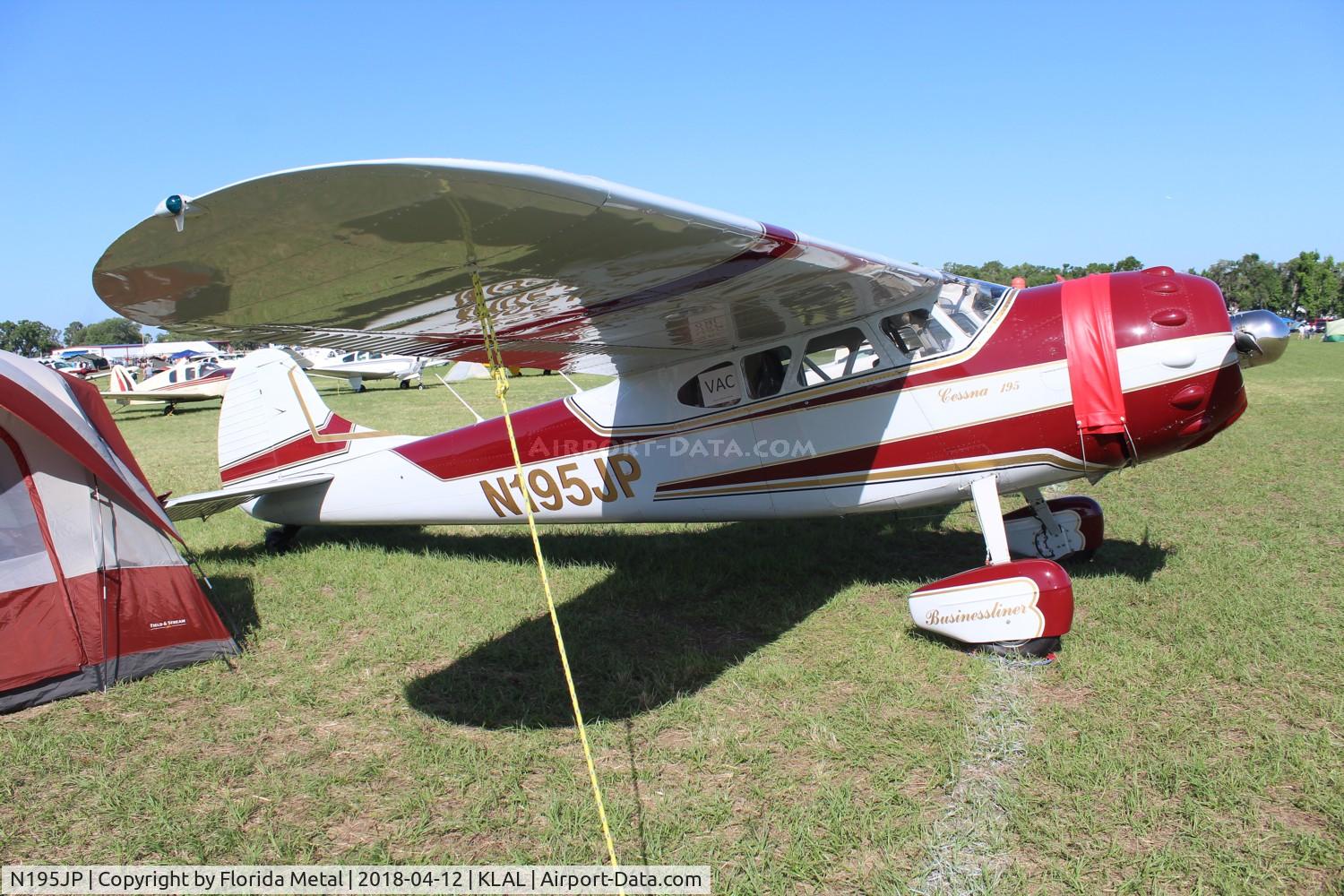 N195JP, 1951 Cessna 195 C/N 7673, C195 zx