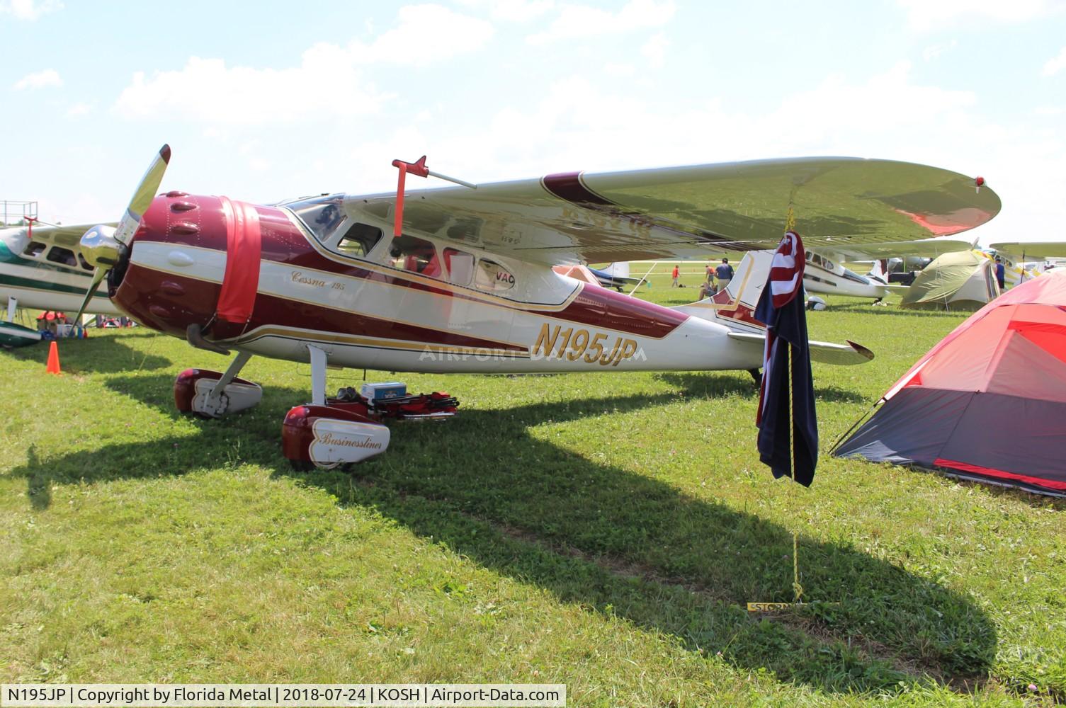 N195JP, 1951 Cessna 195 C/N 7673, C195 zx