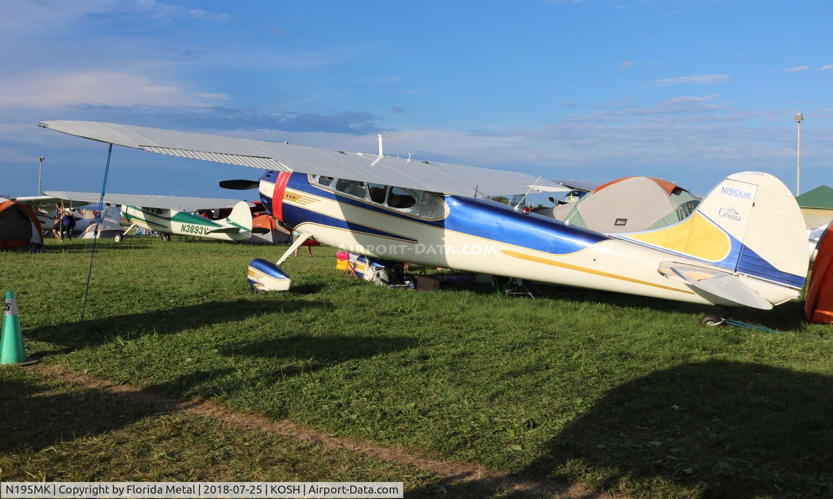 N195MK, 1952 Cessna 195B Businessliner C/N 7907, C195 zx