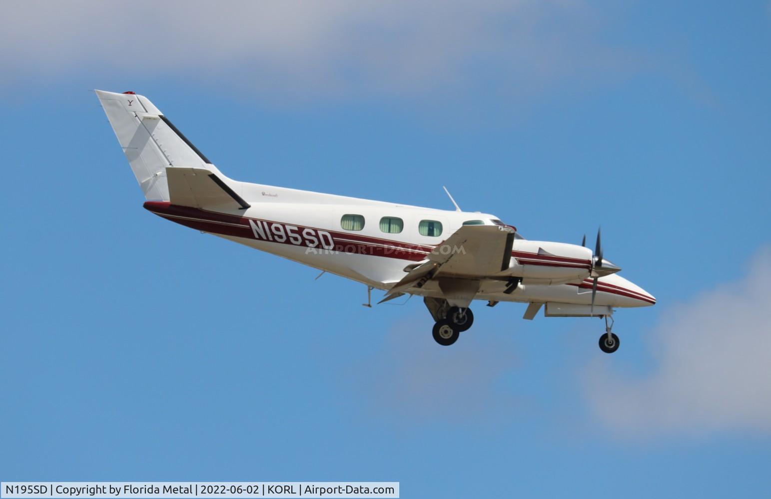 N195SD, 1979 Beech B-60 Duke C/N P-494, Beech 60 zx
