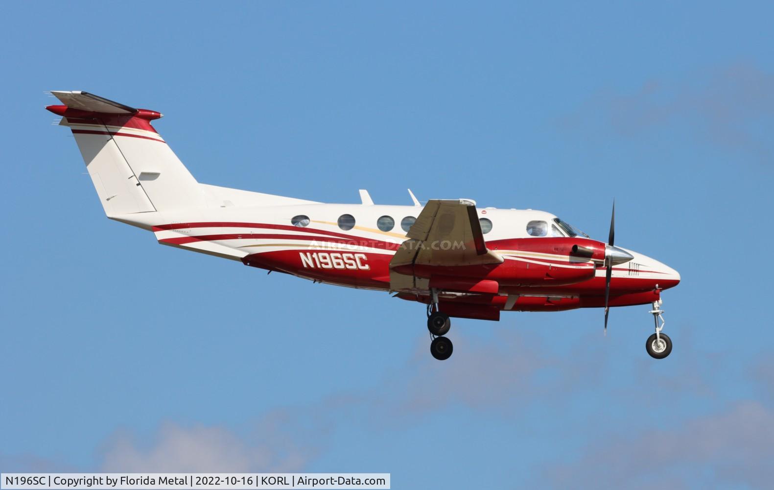 N196SC, 1996 Beech B200 King Air C/N BB-1525, King Air 200 zx