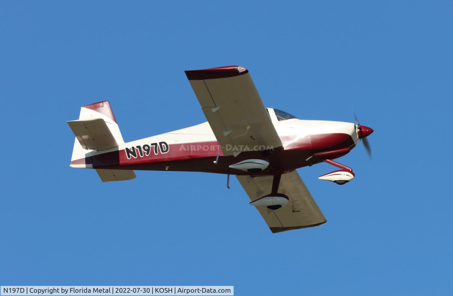 N197D, 2017 Vans RV-10 C/N 40738, RV-10 zx