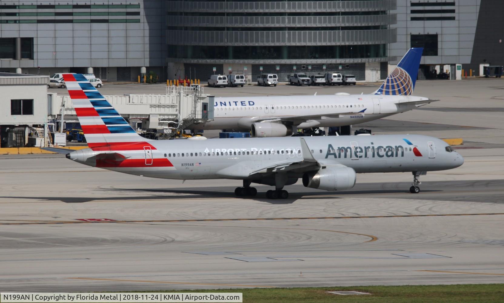 N199AN, 2001 Boeing 757-223 C/N 32393, AAL 752 nc zx