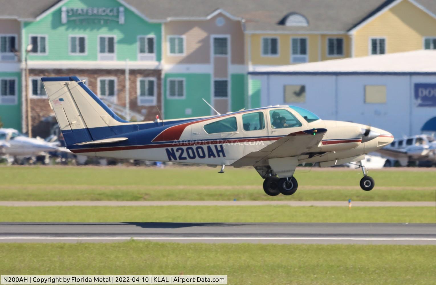 N200AH, 1962 Beech 95-A55 Baron C/N TC-335, Baron 55 zx